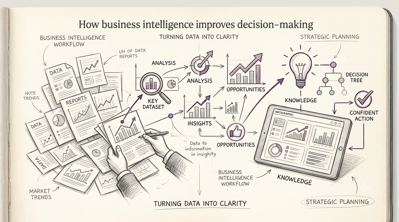 How business intelligence improves decision-making