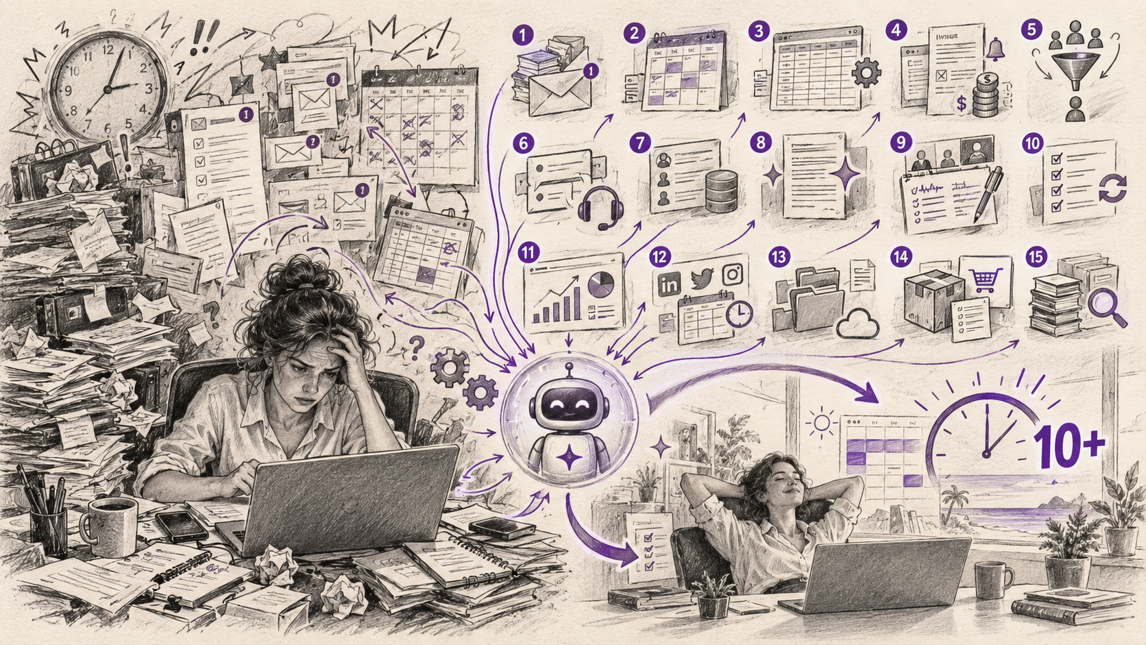 15 Everyday Tasks You Can Automate with AI Agents to Reclaim 10+ Hours a Week
