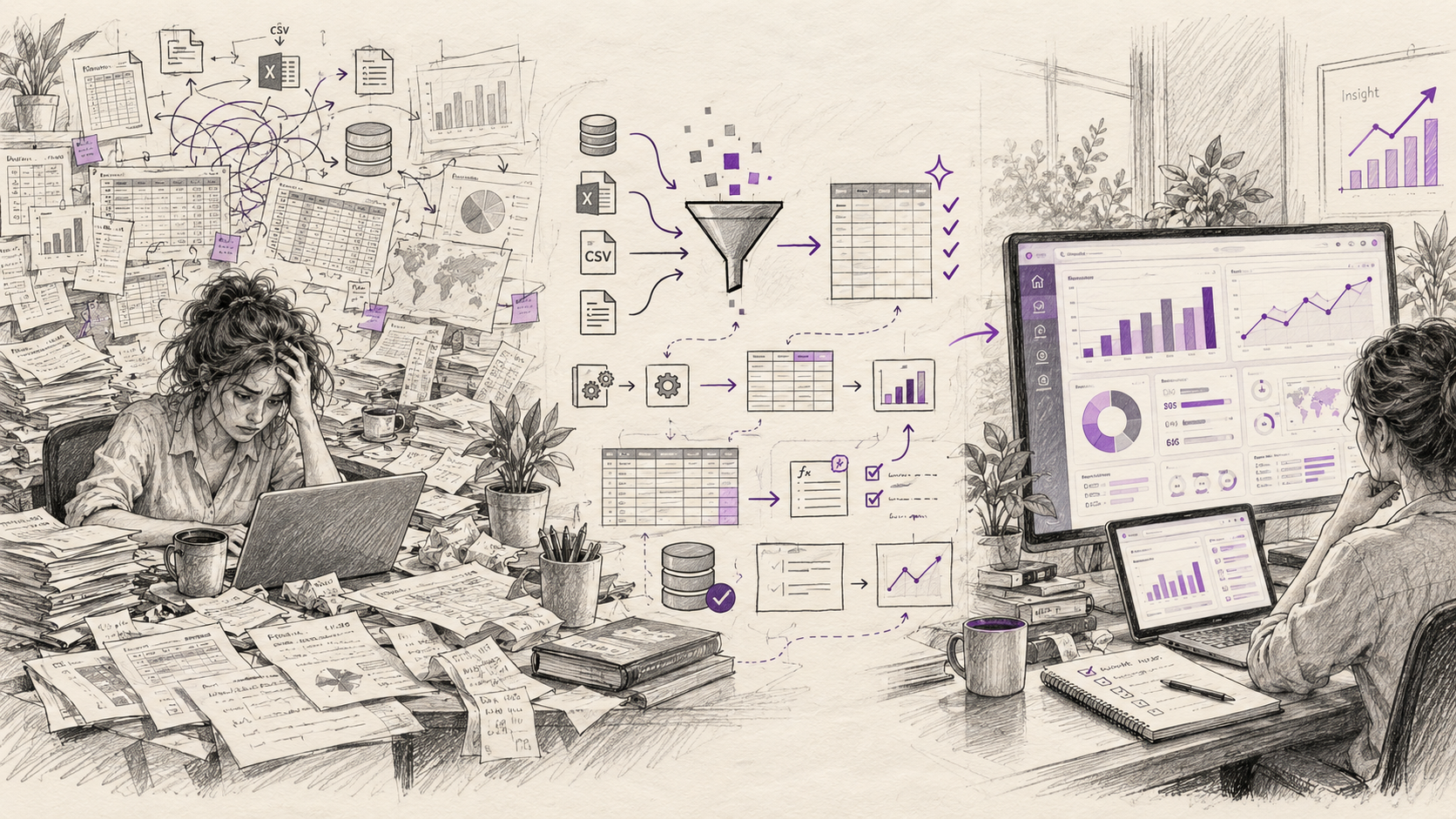 How to Turn Messy Data Into Clear Dashboard Reports